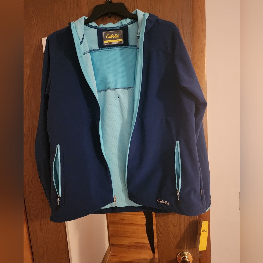 Cabela's Blue Performance Jacket with Sporty Design